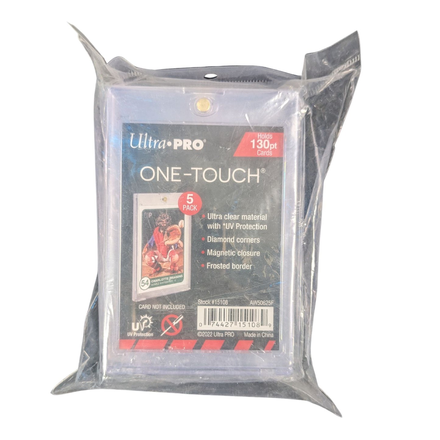 130pt Ultra Pro One-Touch Magnethüllen (5er-Pack)