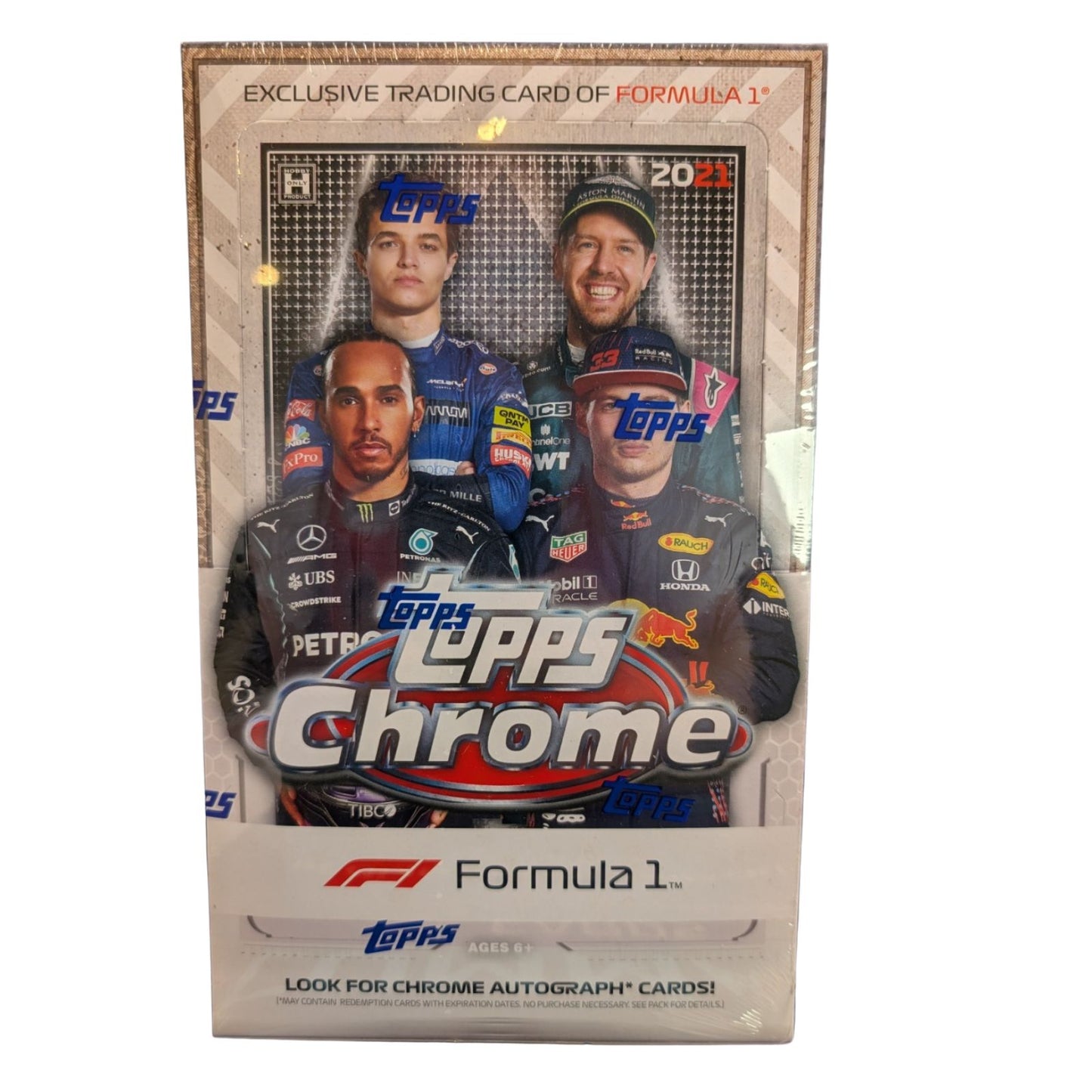 2021 Topps Chrome Formula 1 Hobby Box