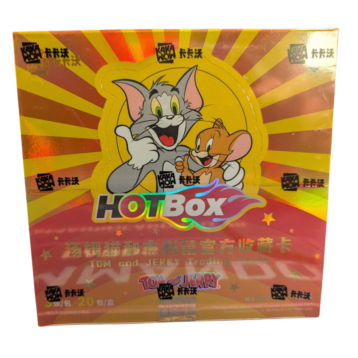 2023 Kakawow Tom & Jerry Trading Cards Hotbox