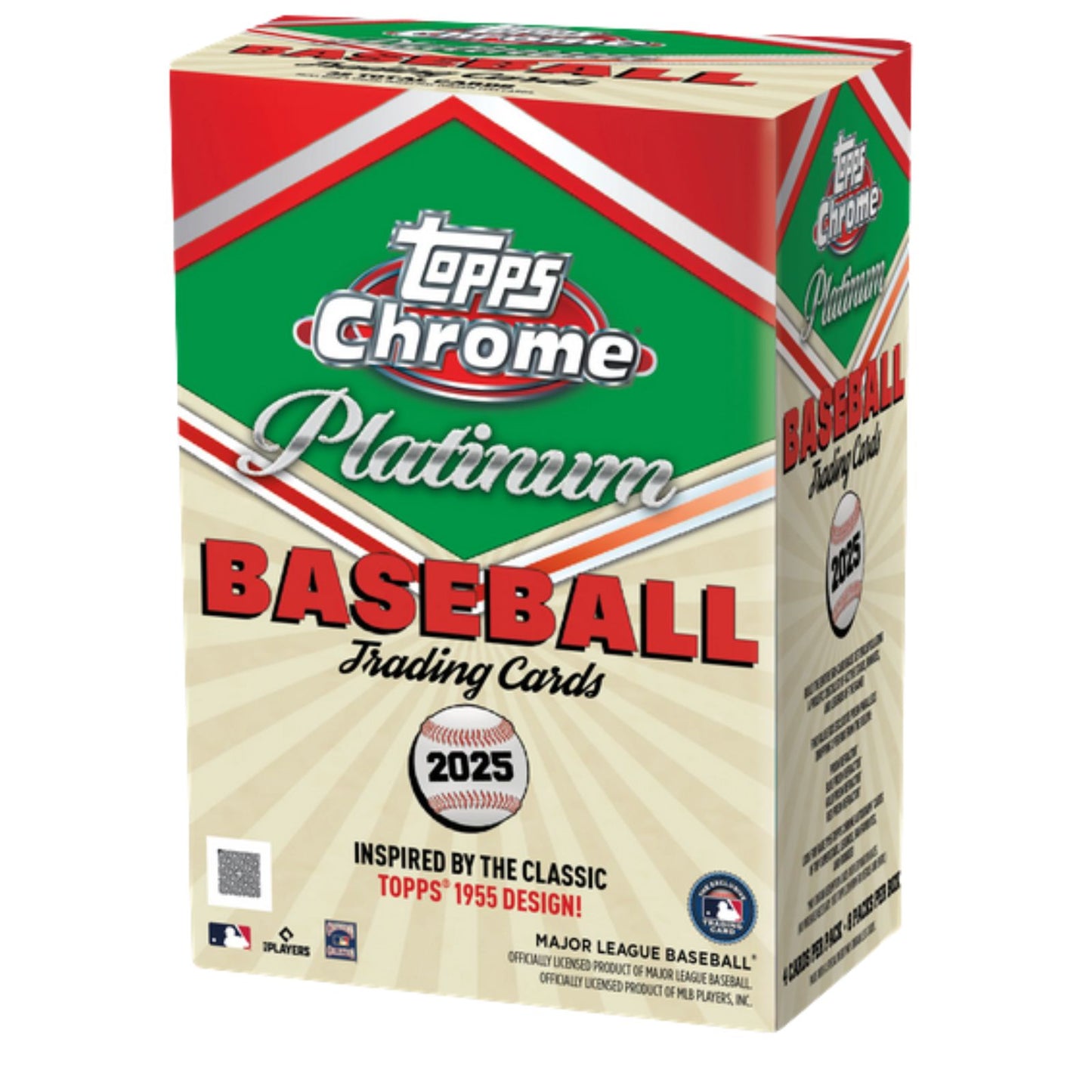 Pre Order - 2025 Topps Chrome Platinum Baseball Value / Blaster Box