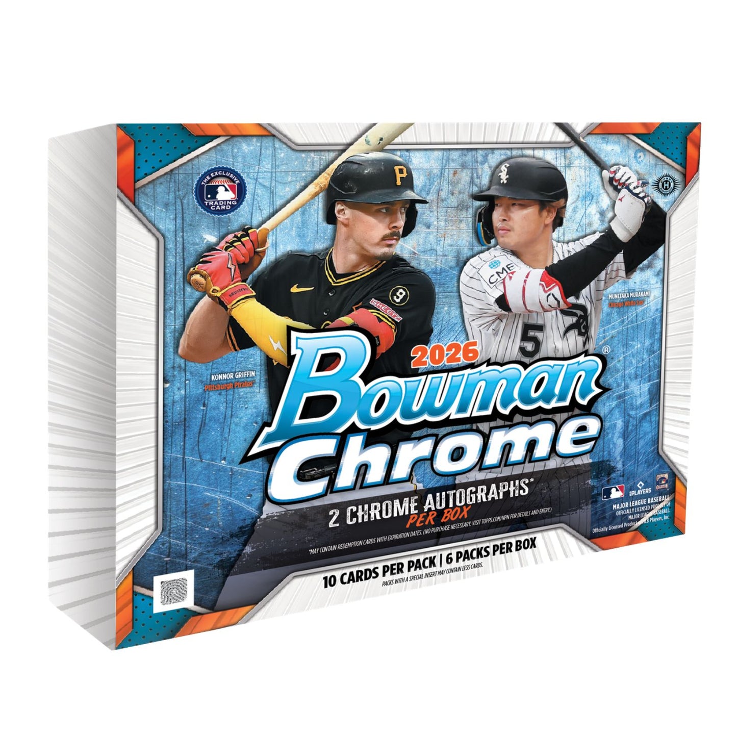 Pre Order - 2026 Topps Bowman Chrome Baseball Hobby Box