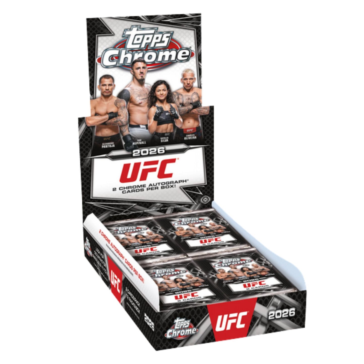 Pre Order - 2026 Topps Chrome UFC Hobby Box