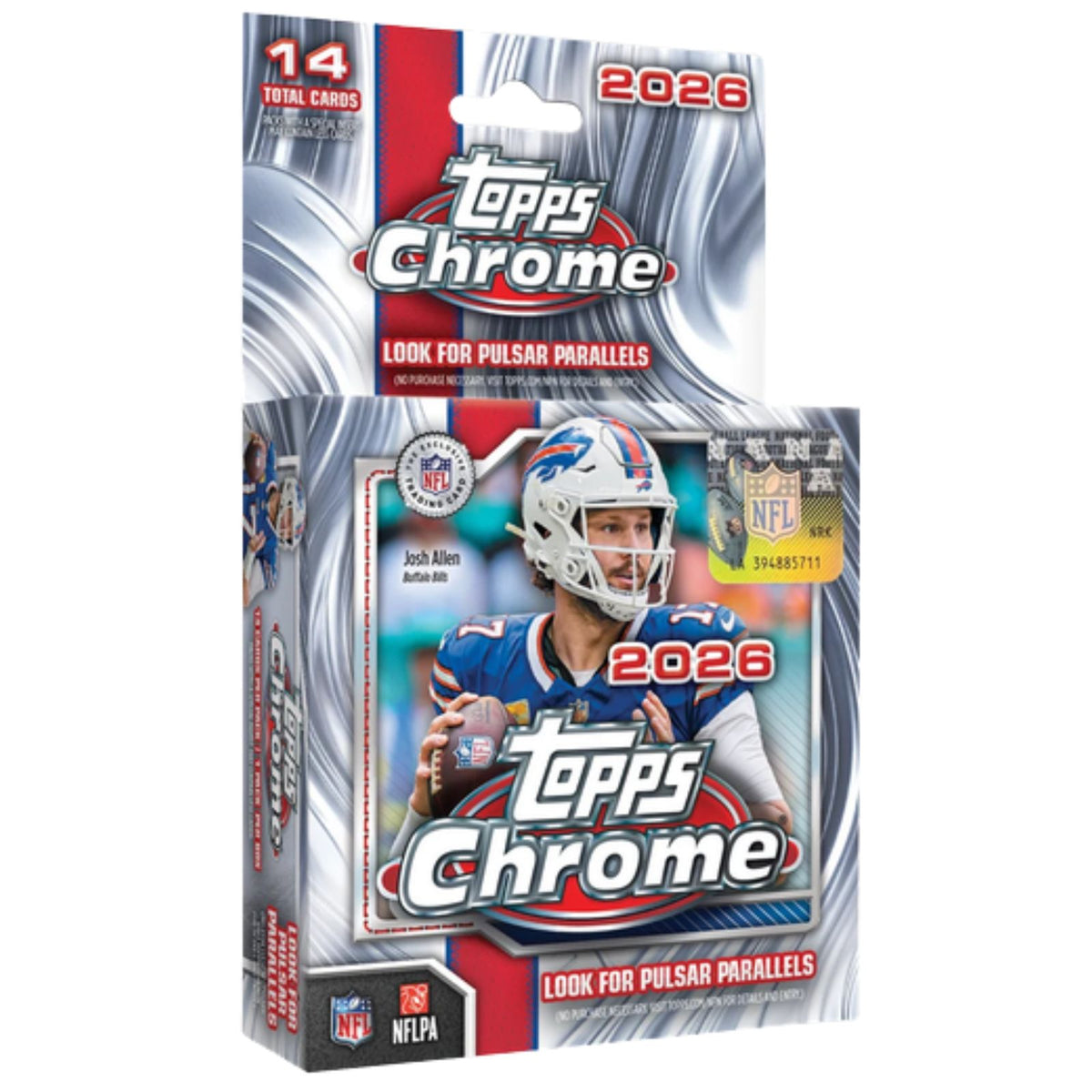 Pre Order - 2026 Topps Chrome Football Hanger Box