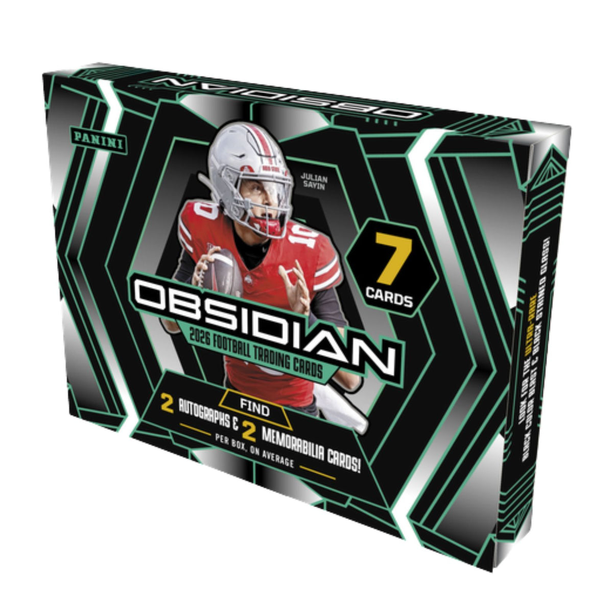 Pre Order - 2026 Panini Obsidian Football Hobby Box