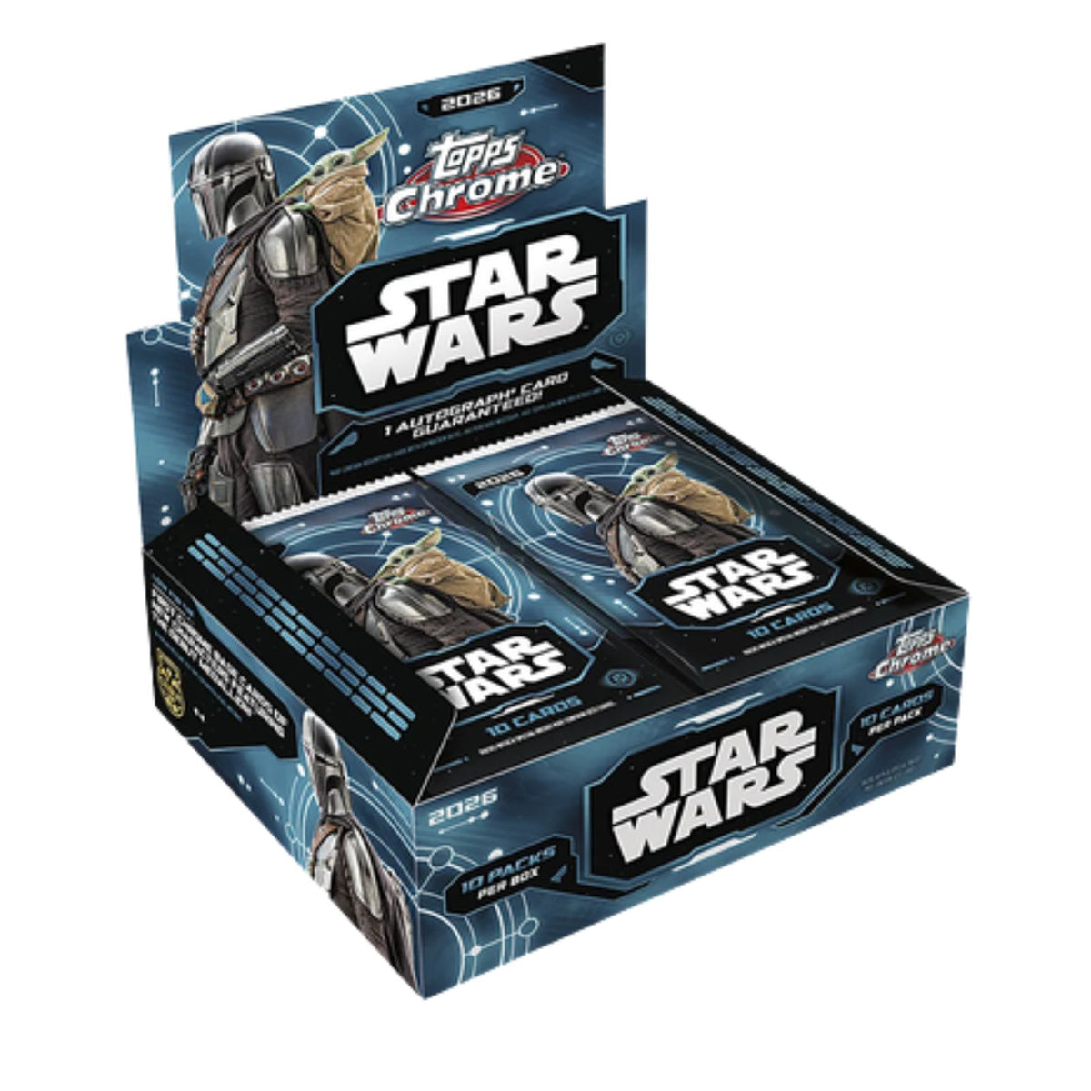Pre Order - 2026 Topps Chrome Star Wars Hobby Box