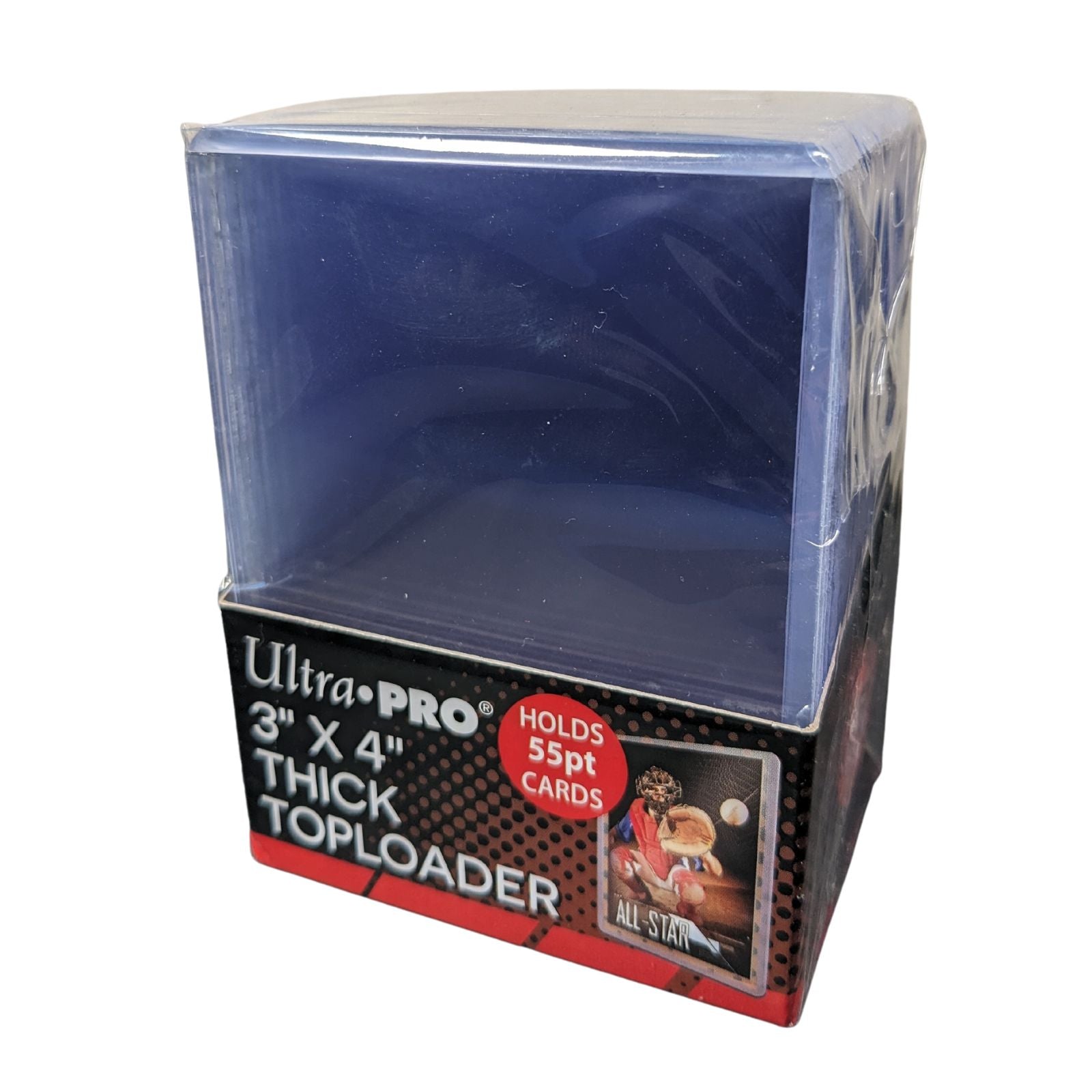 55pt Ultra Pro Toploaders Thick 3x4 Inch 25 Pack – pcommandocards
