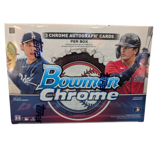 2025 Bowman Chrome Baseball Breakers Delight Box