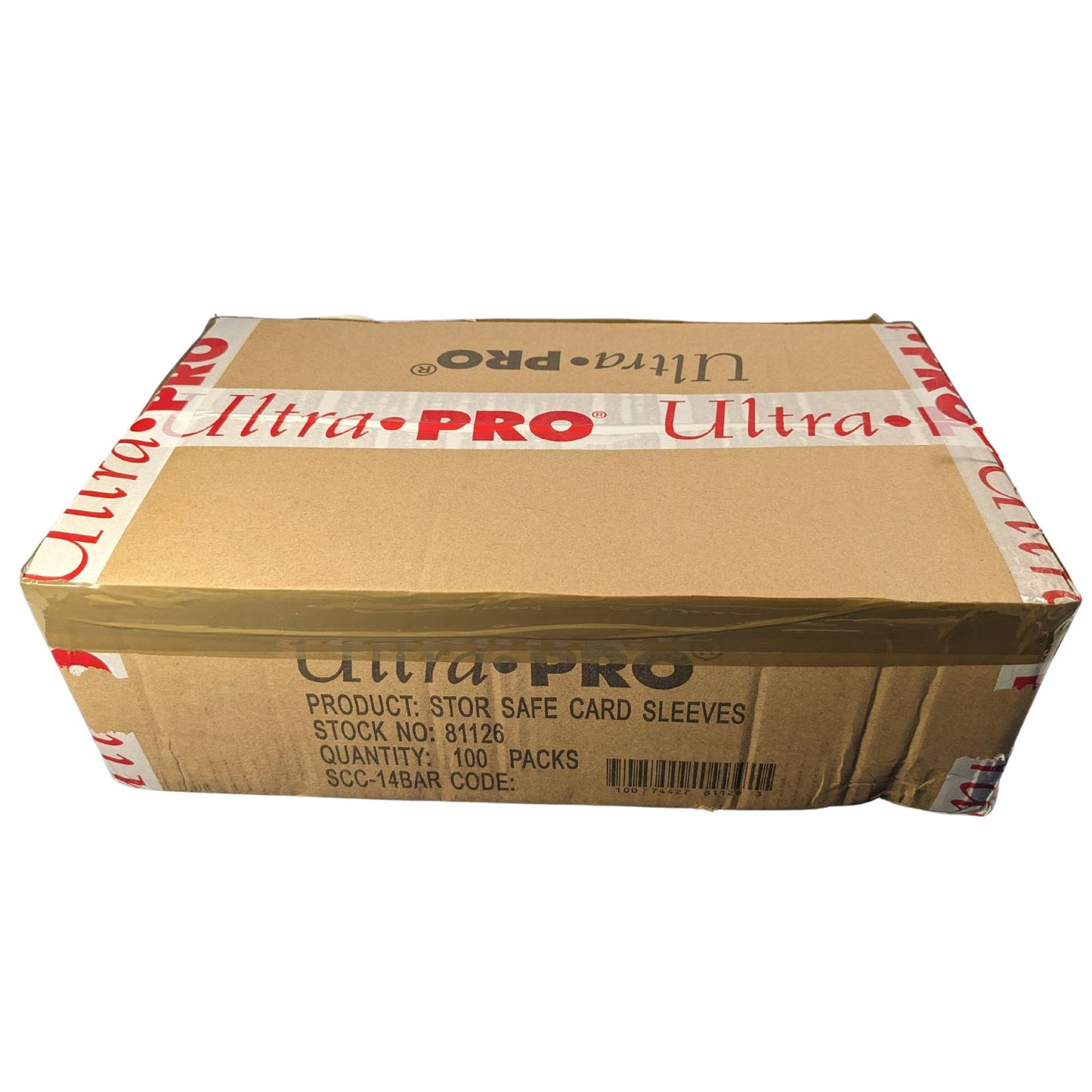 Ultra Pro Standard Card Sleeves Sealed Case of 100 Packs (10000 Sleeves)
