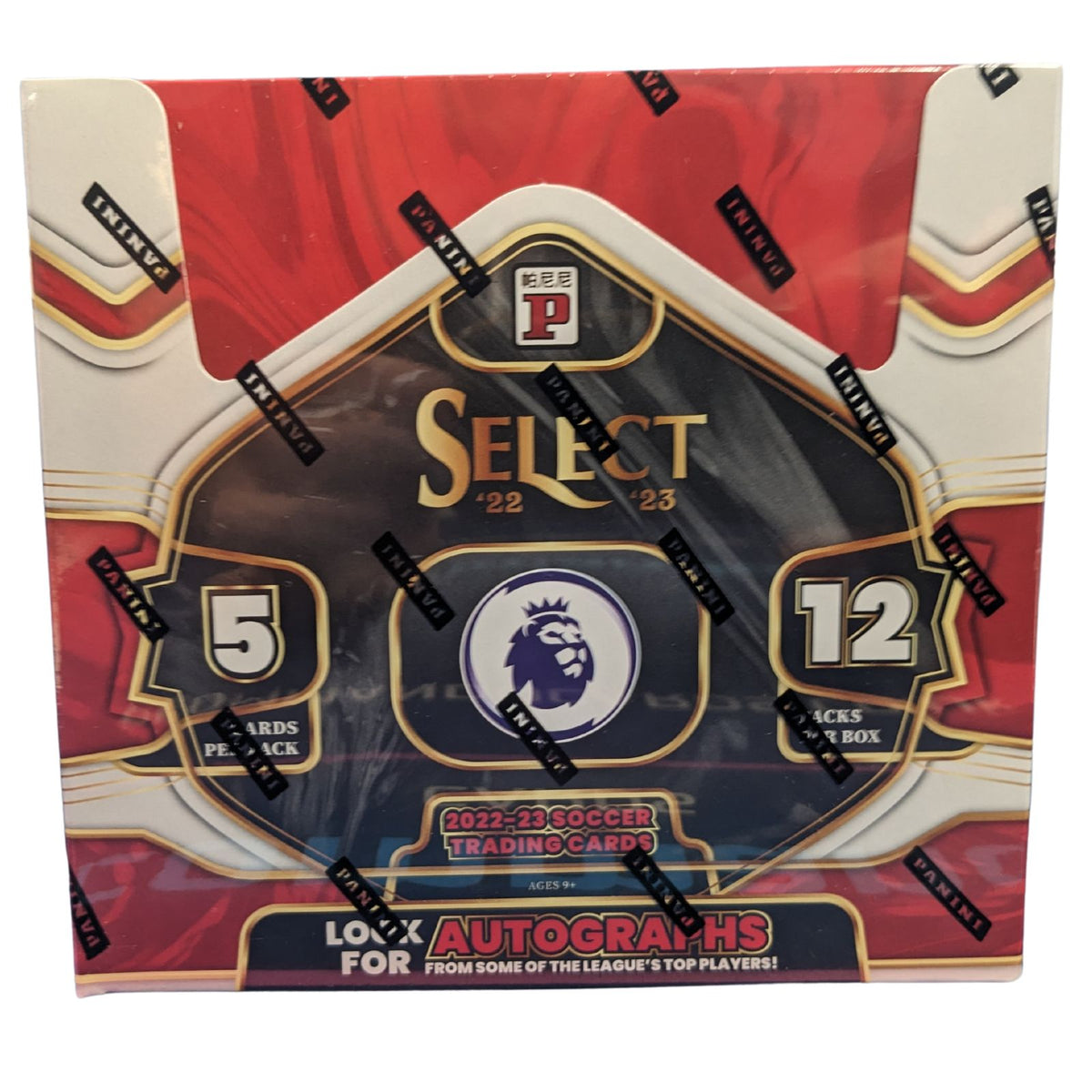 2022-23 Panini Select EPL Soccer Tmall Sealed Case (12 Boxes)