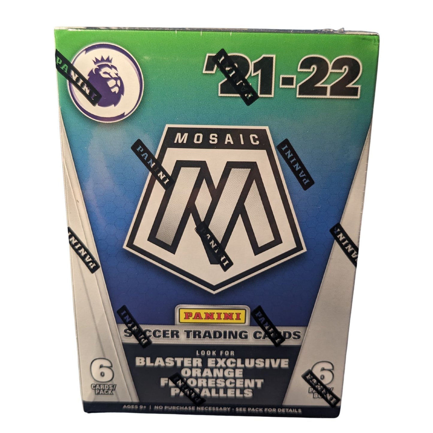 2021-22 Panini Mosaic EPL Soccer Blaster Box