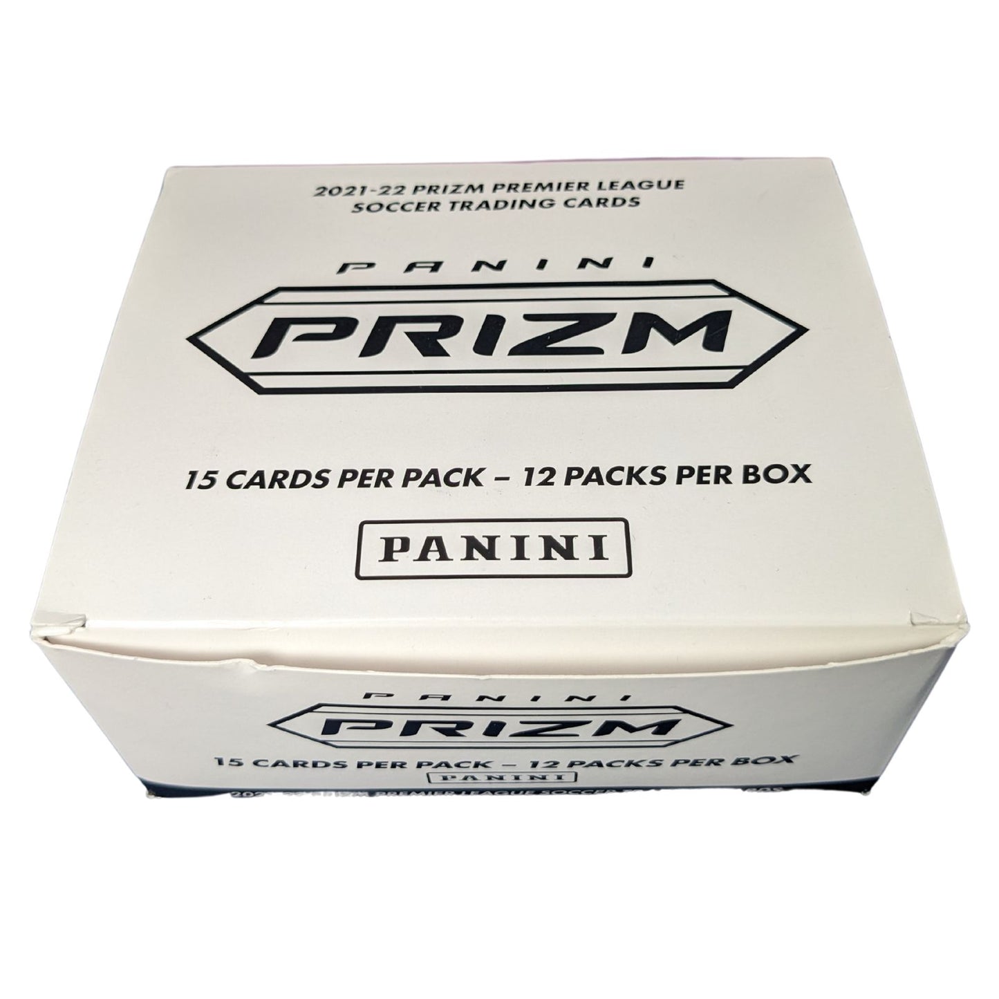 2021/22 Panini Prizm EPL Fußball-Cello / Vorteilspack-Box (12 Packs)