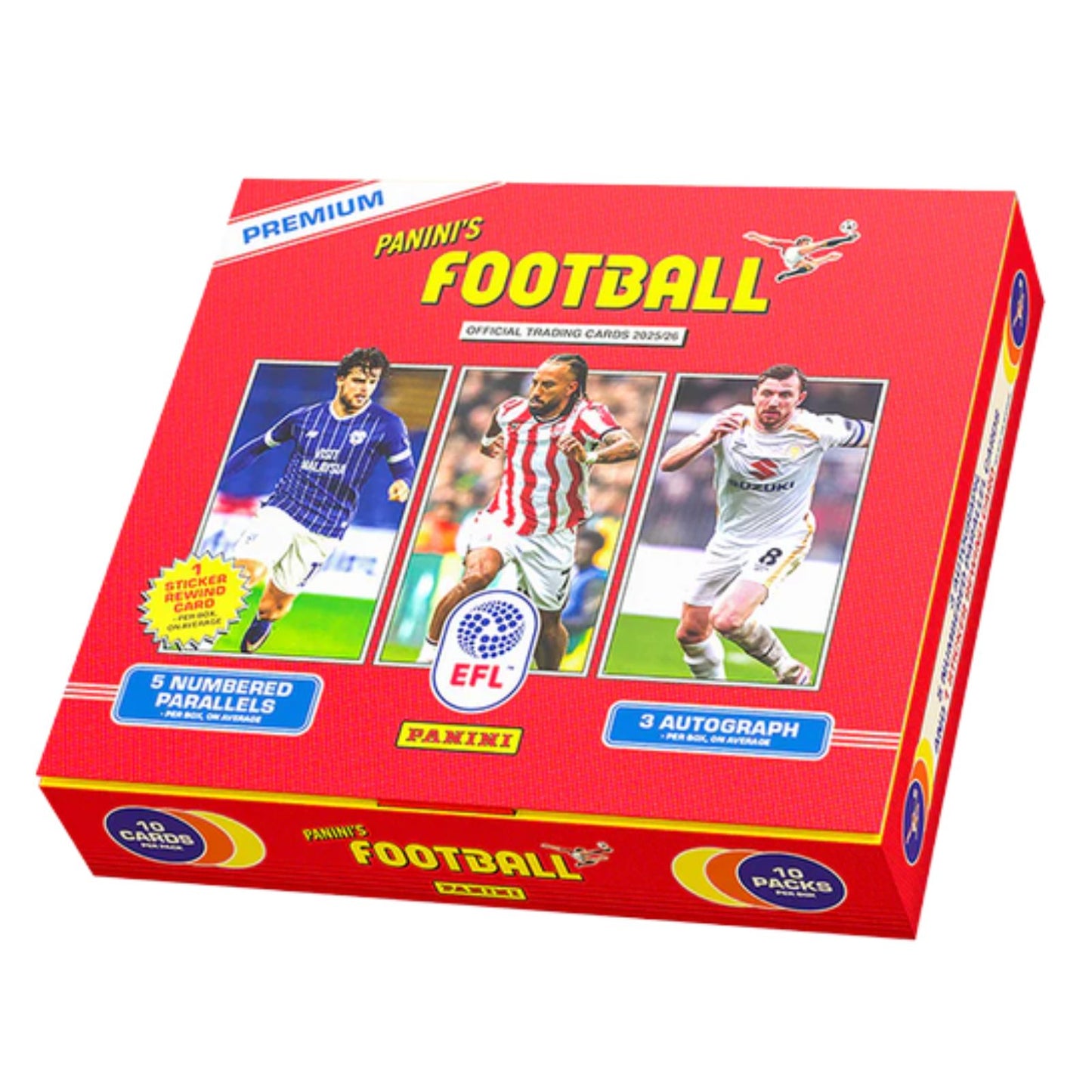 Pre Order - 2025-26 Panini Football EFL Soccer Trading Cards Premium Box