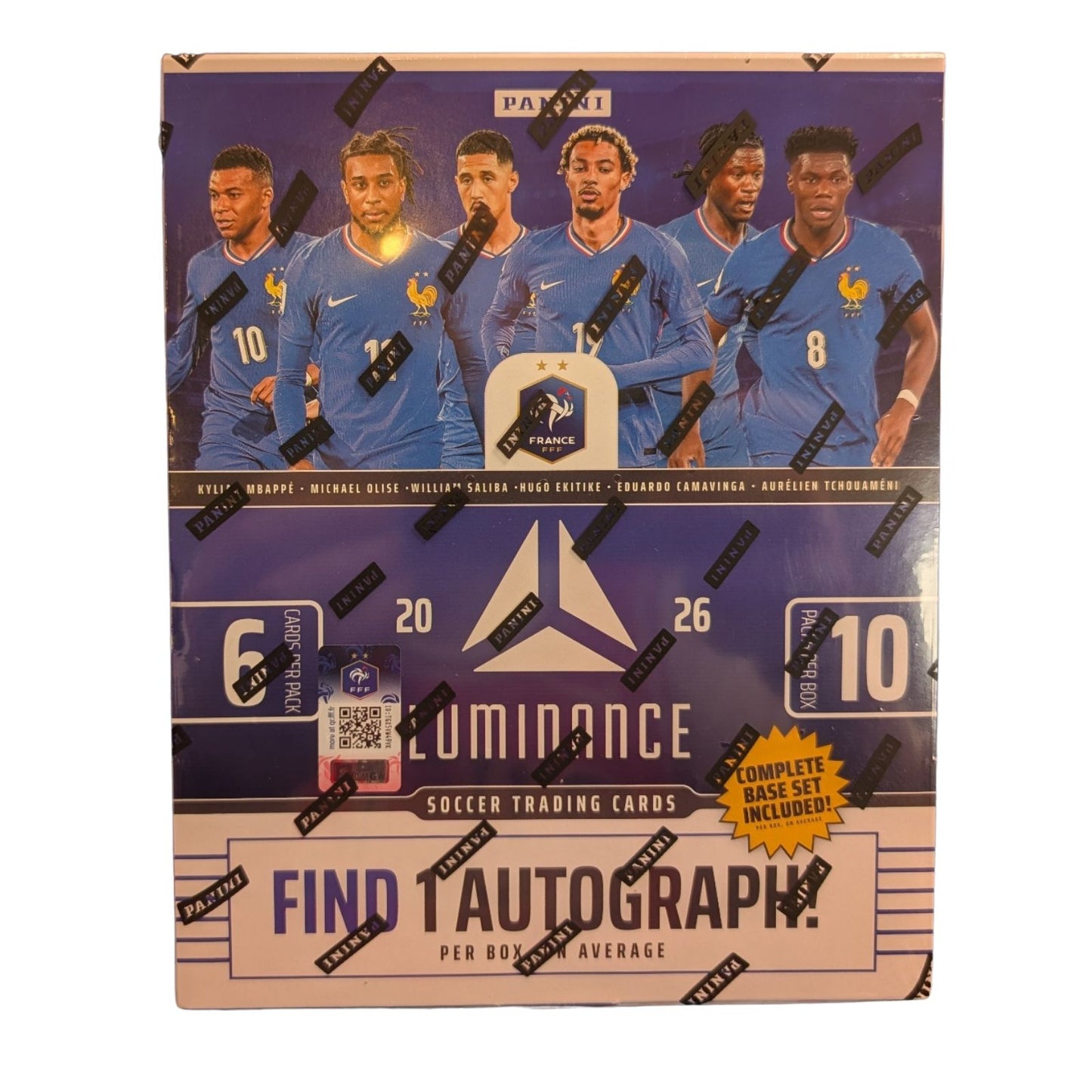 2026 Panini Luminance France Soccer Hobby box