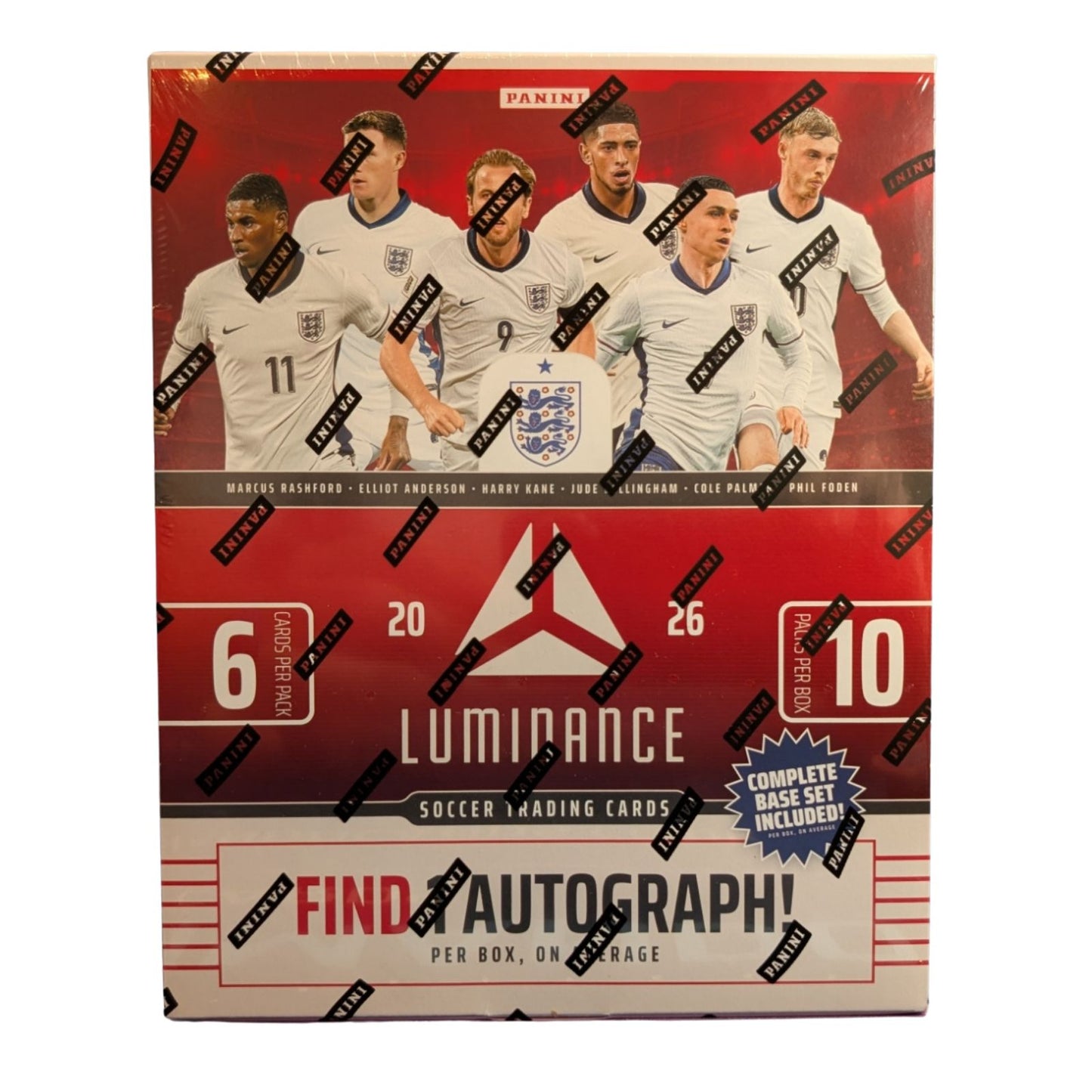 2026 Panini Luminance England Football Hobby Box