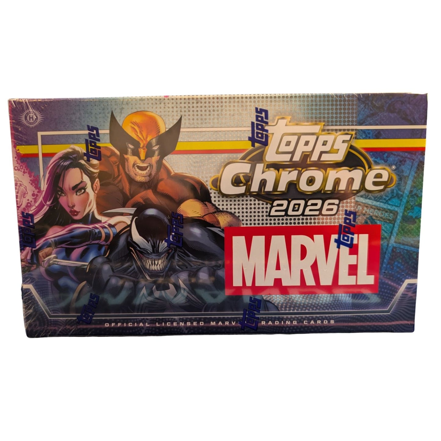 Pre Order - 2026 Topps Chrome Marvel Comics Hobby Box