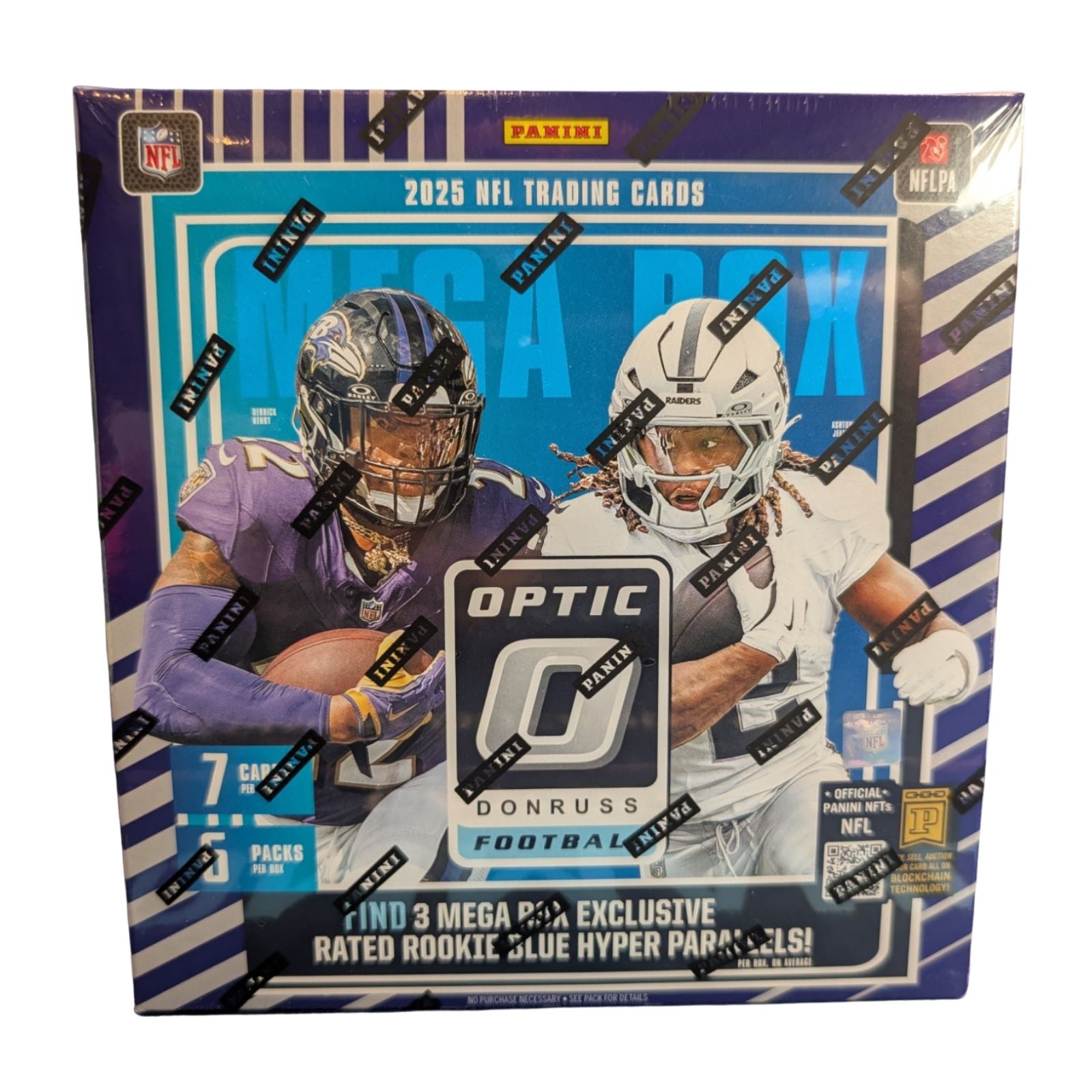 2025 Panini Donruss Optic Football Mega Box – pcommandocards