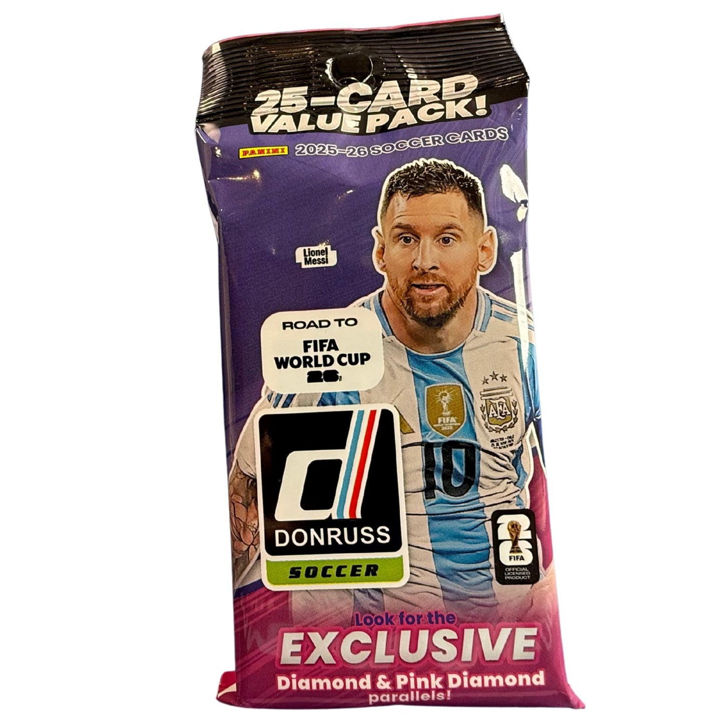 2025-26 Panini Donruss Road to the World Cup Soccer Value/ Cello Pack
