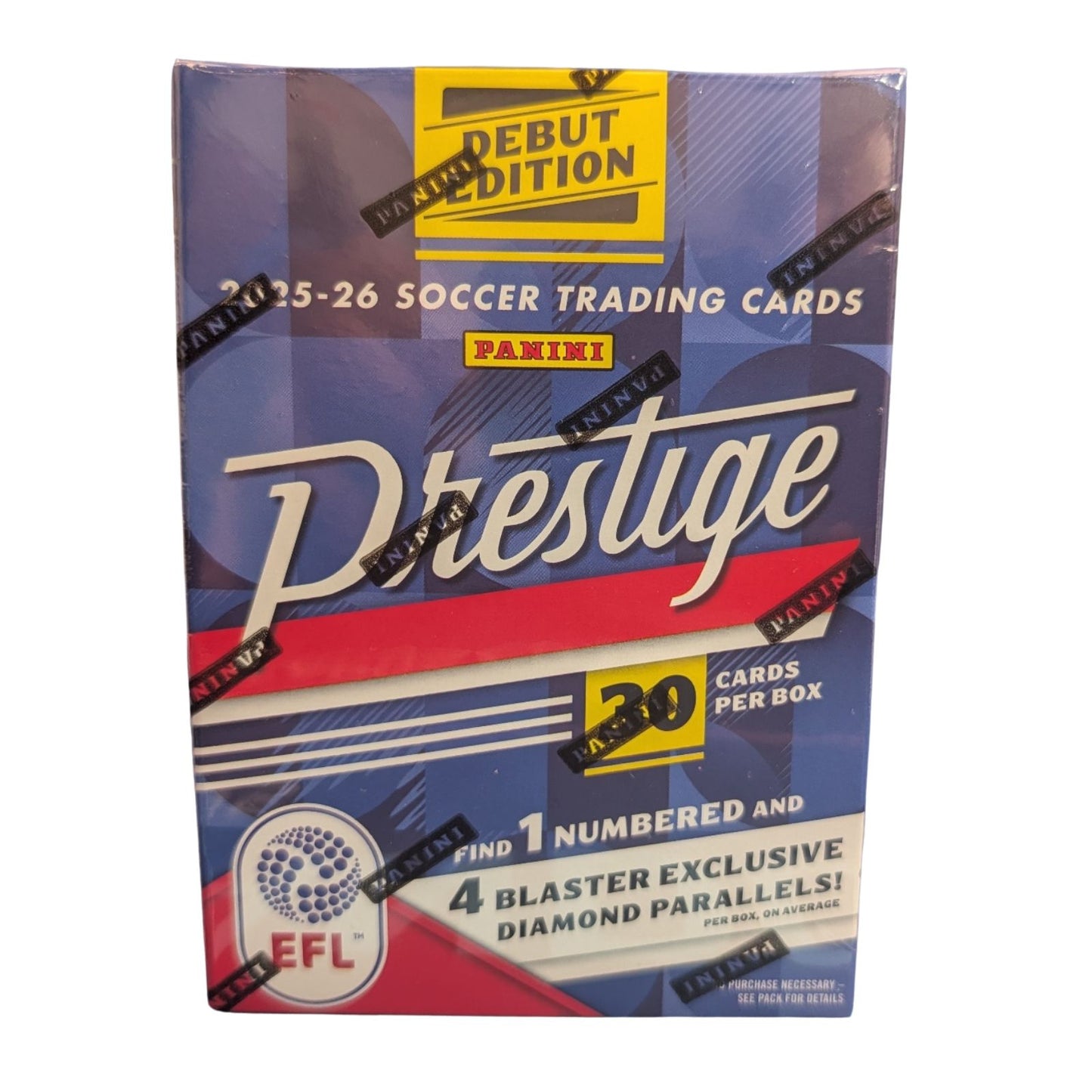 2025-26 Panini Prestige EFL Soccer Blaster Box
