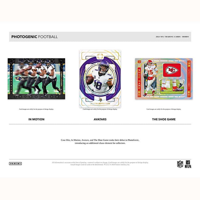 2024 PANINI PHOTOGENIC FOOTBALL HOBBY