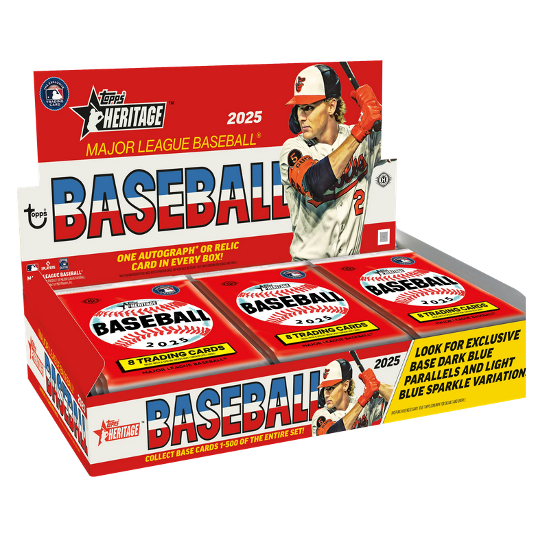 2025 Topps Heritage Baseball Hobby Box