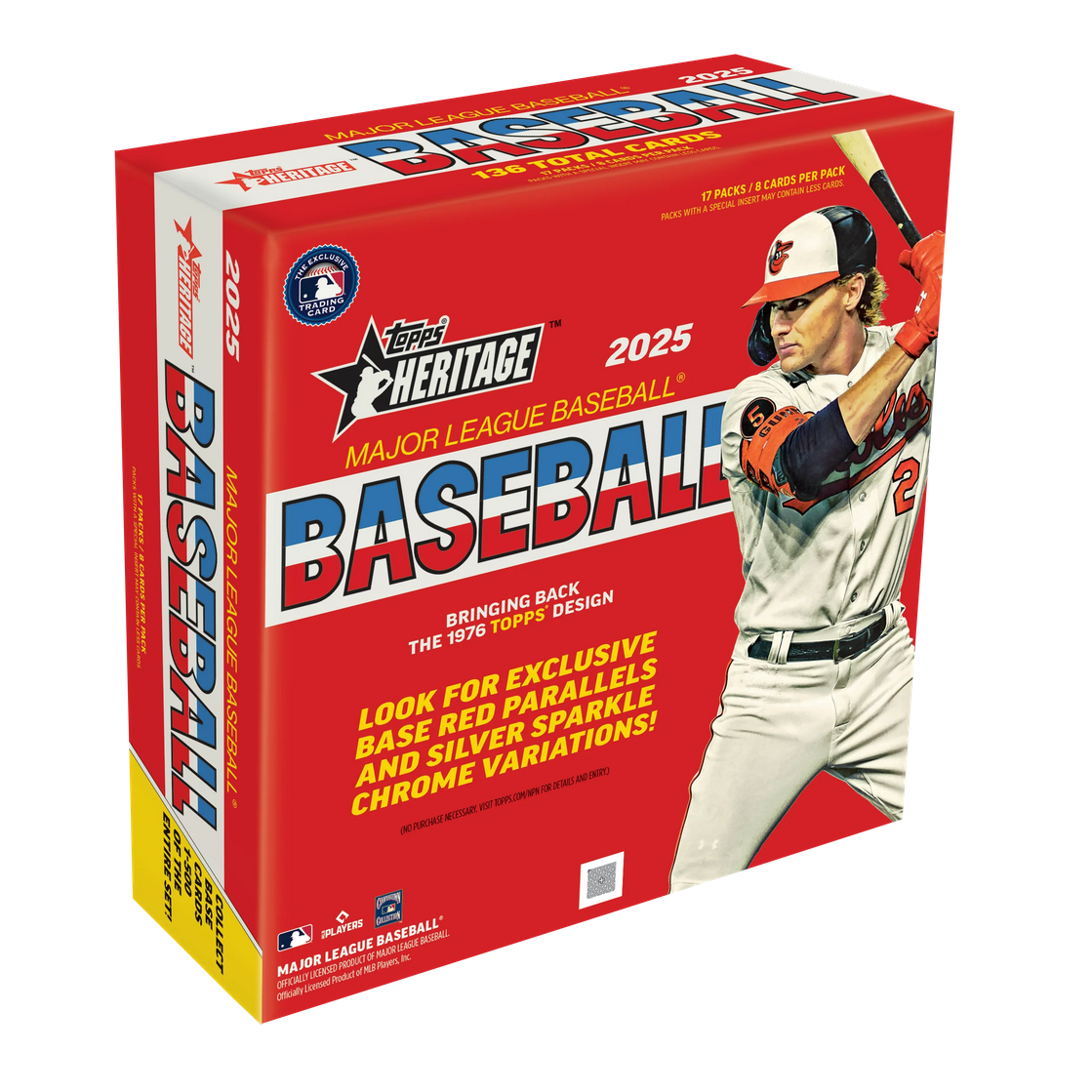 2025 Topps Heritage Baseball Mega Box