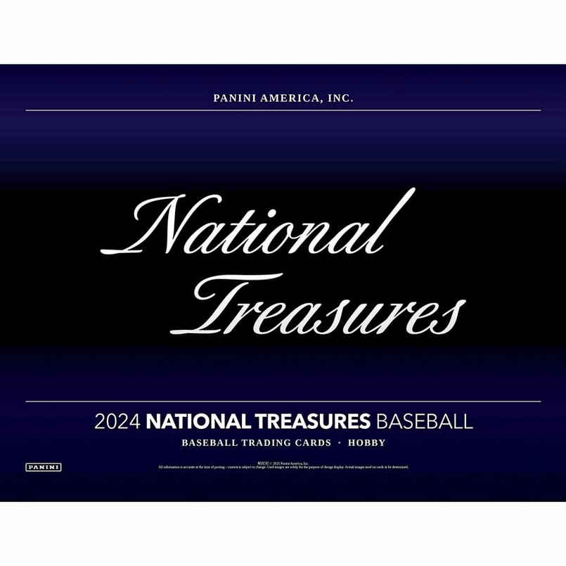 2024 Panini National Treasures Baseball Hobby Box