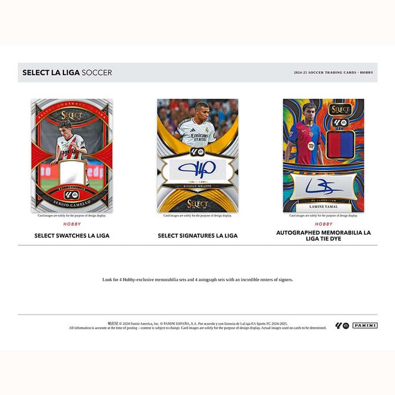 Pre Order - 2024-25 Panini Select La Liga Soccer Hobby Box