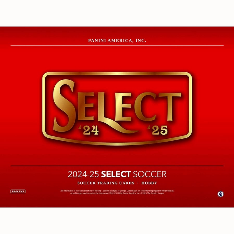 Pre Order - 2024-25 Panini Select EPL Hobby Box