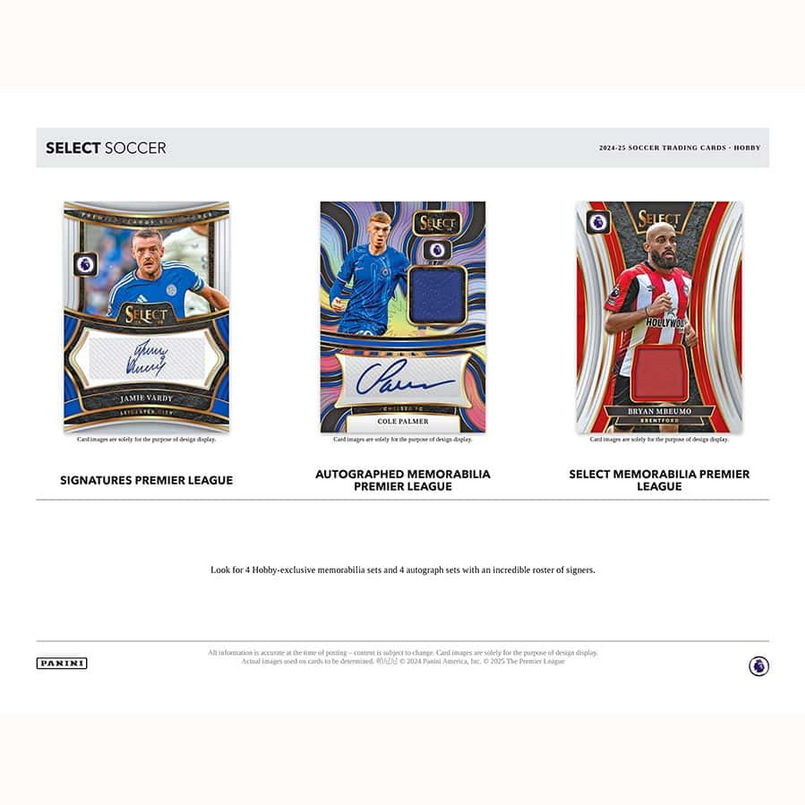 Pre Order - 2024-25 Panini Select EPL Hobby Box