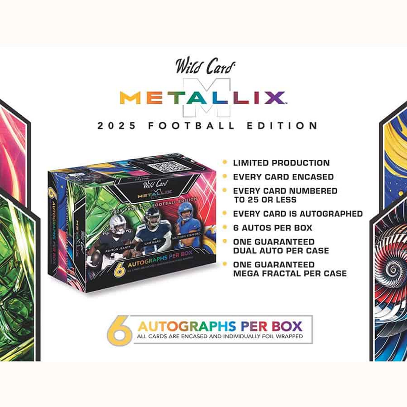 2025 Wild Card Metallix Football Hobby