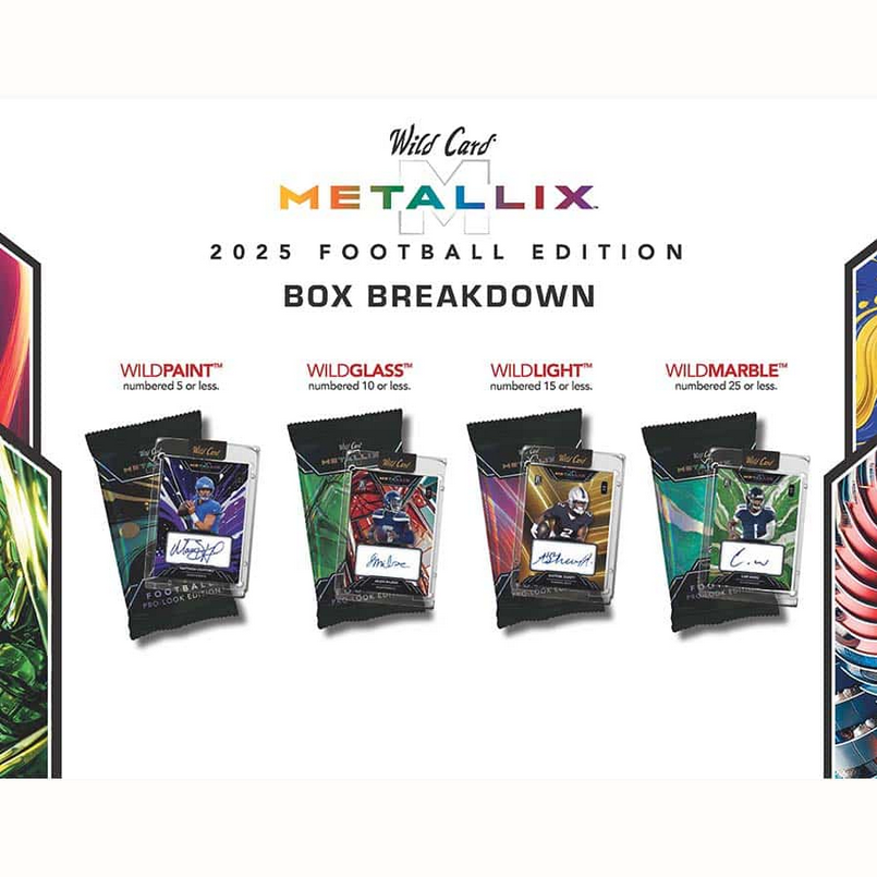 2025 Wild Card Metallix Football Hobby