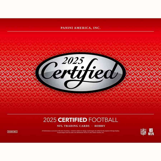 Pre Order - 2025 Panini Certified Football Hobby