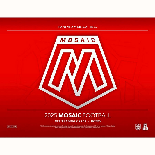 Pre Order - 2025 Panini Mosaic Football Hobby Box