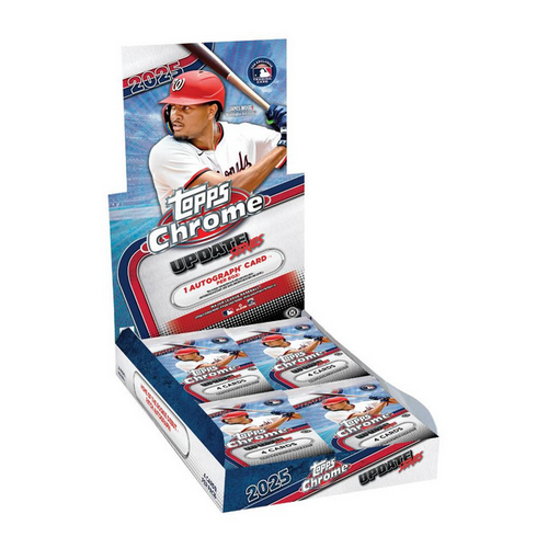 Pre order - 2025 Topps Chrome Update Series Baseball Hobby Box