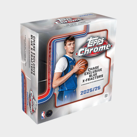 Pre order - 2025-26 Topps Chrome Basketball Mega Box