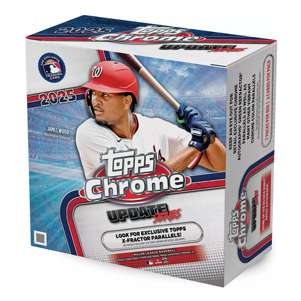Pre Order - 2025 Topps Chrome Update Series Baseball Mega Box