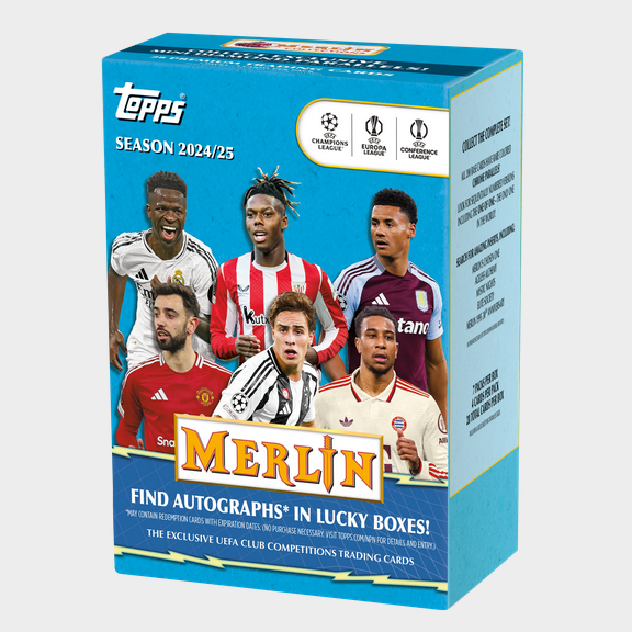 Pre Order - 2024-25 Topps Merlin UCC Value / Blaster Box