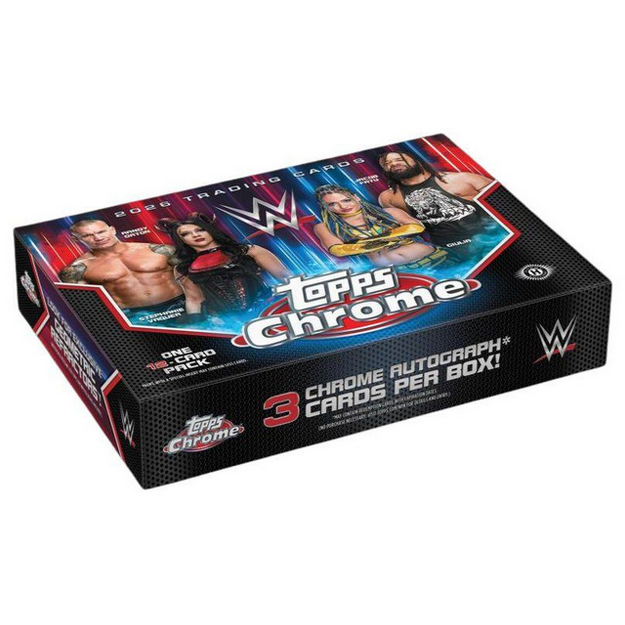 Pre Order - 2026 Topps Chrome WWE Wrestling Breakers Delight Box
