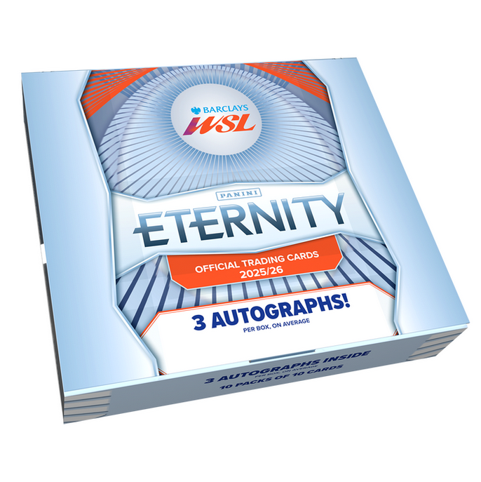 Pre Order - 2025-26 Panini Barclays Women's Super League (WSL) Eternity Hobby Box