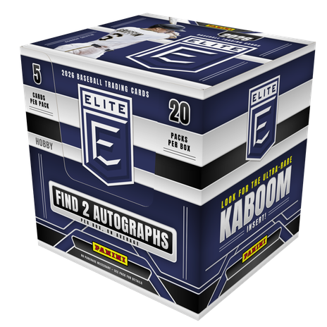 Pre Order - 2026 Panini Donruss Elite Baseball Hobby Box