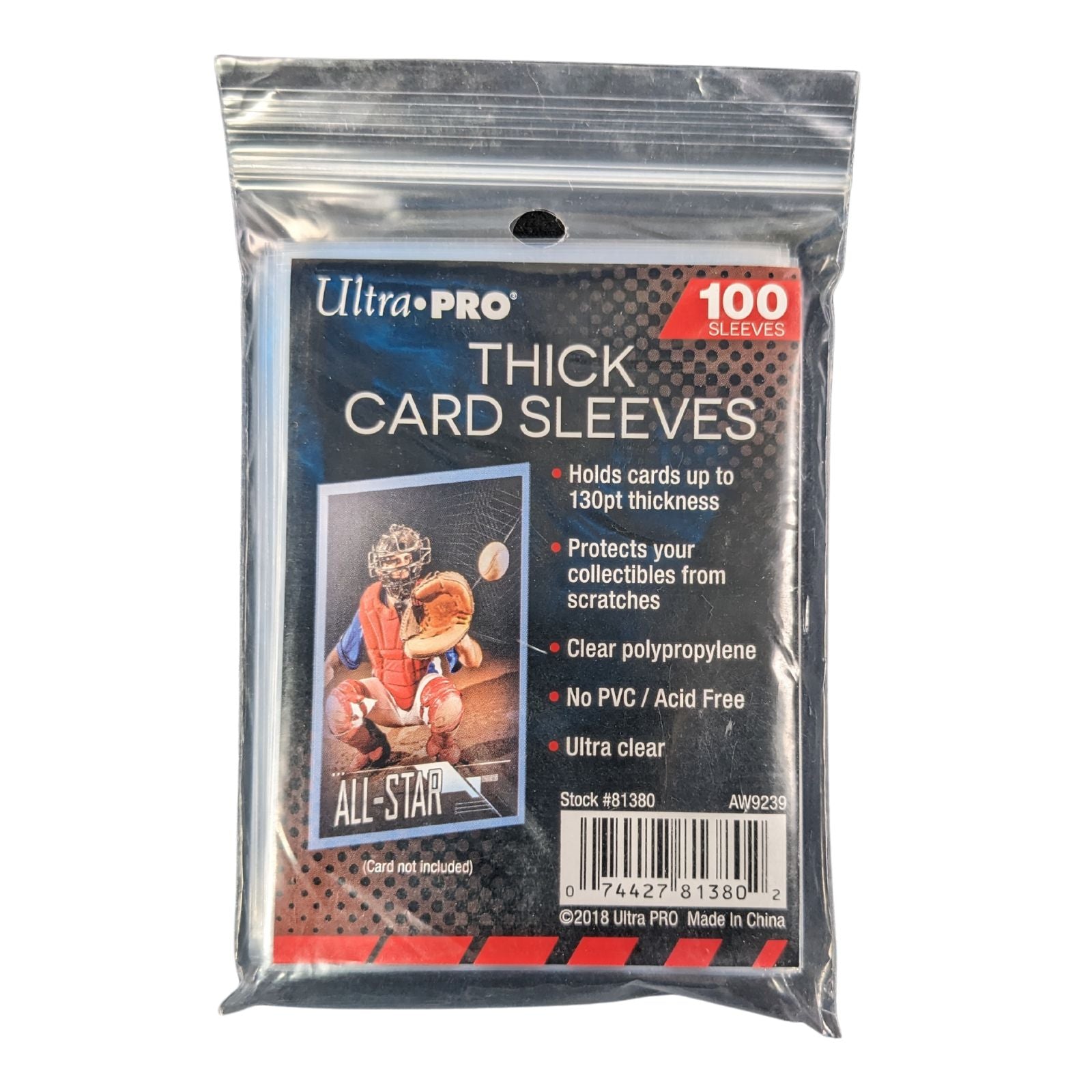 Ultra Pro Thick Card Sleeves (100 Sleeves) pcommandocards Ultra Pro Thick Card Sleeves (100 Sleeves) pcommandocards