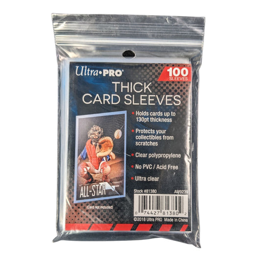 Ultra Pro Thick Card Sleeves (100 Sleeves)