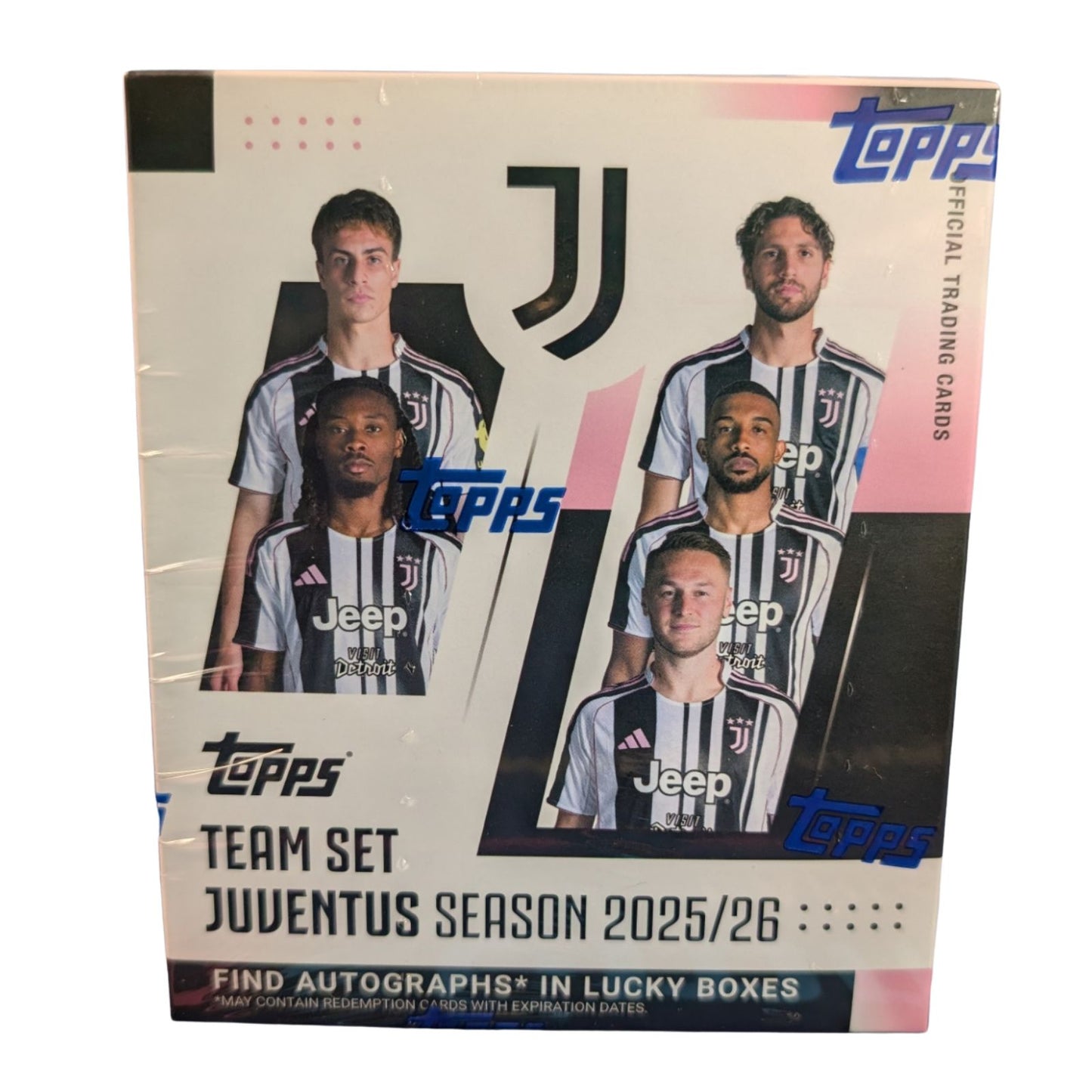 2025-26 Topps Juventus Soccer Team Set Box