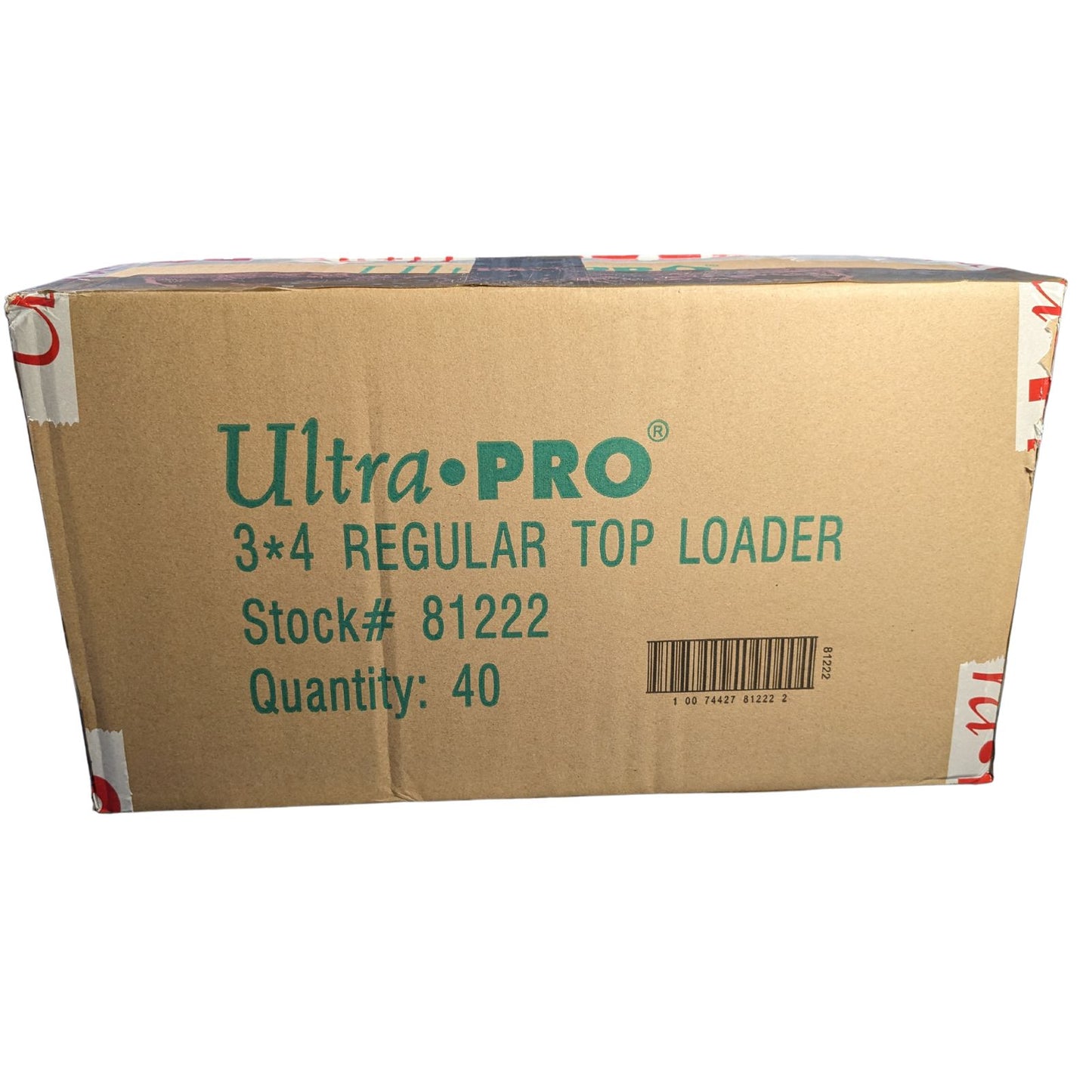 35pt Ultra Pro Regular Toploaders Sealed Case of 40 Packs (1000 Toploaders)