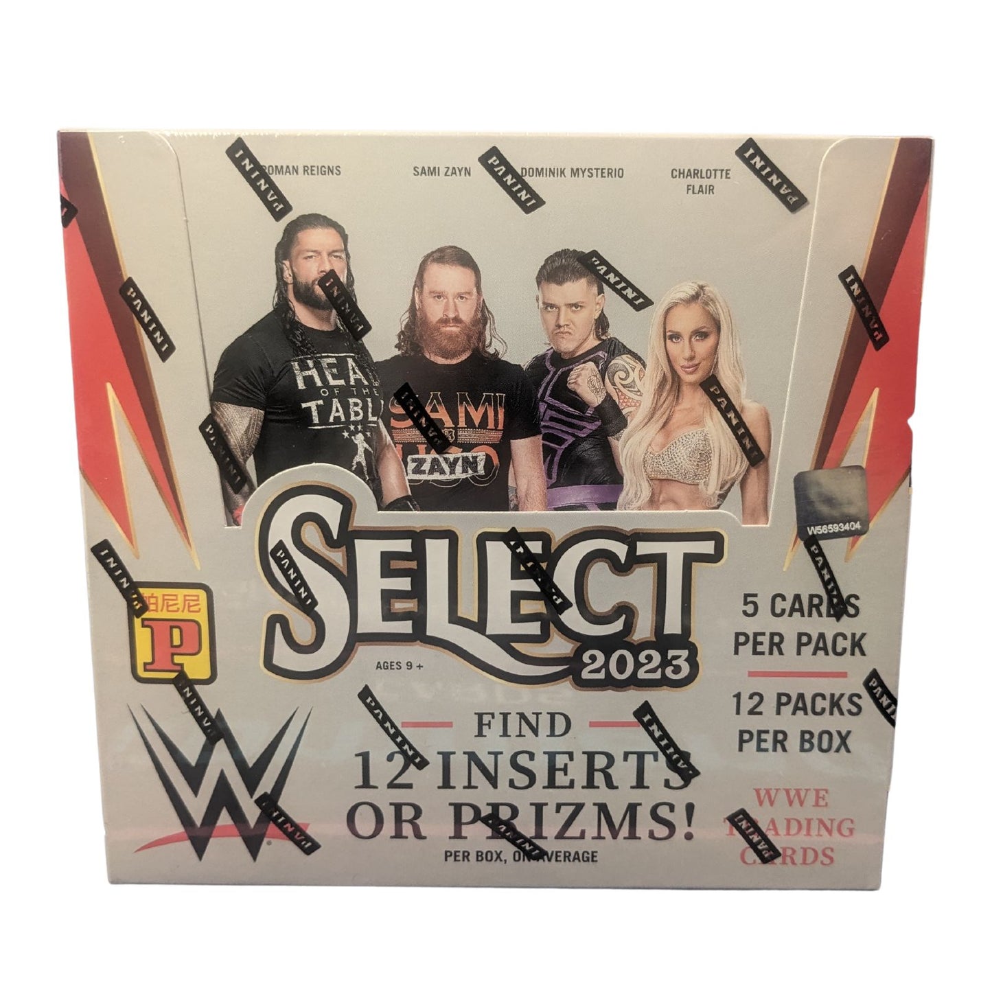 Boîte de loisirs Panini Select WWE Tmall ASIA Edition 2023