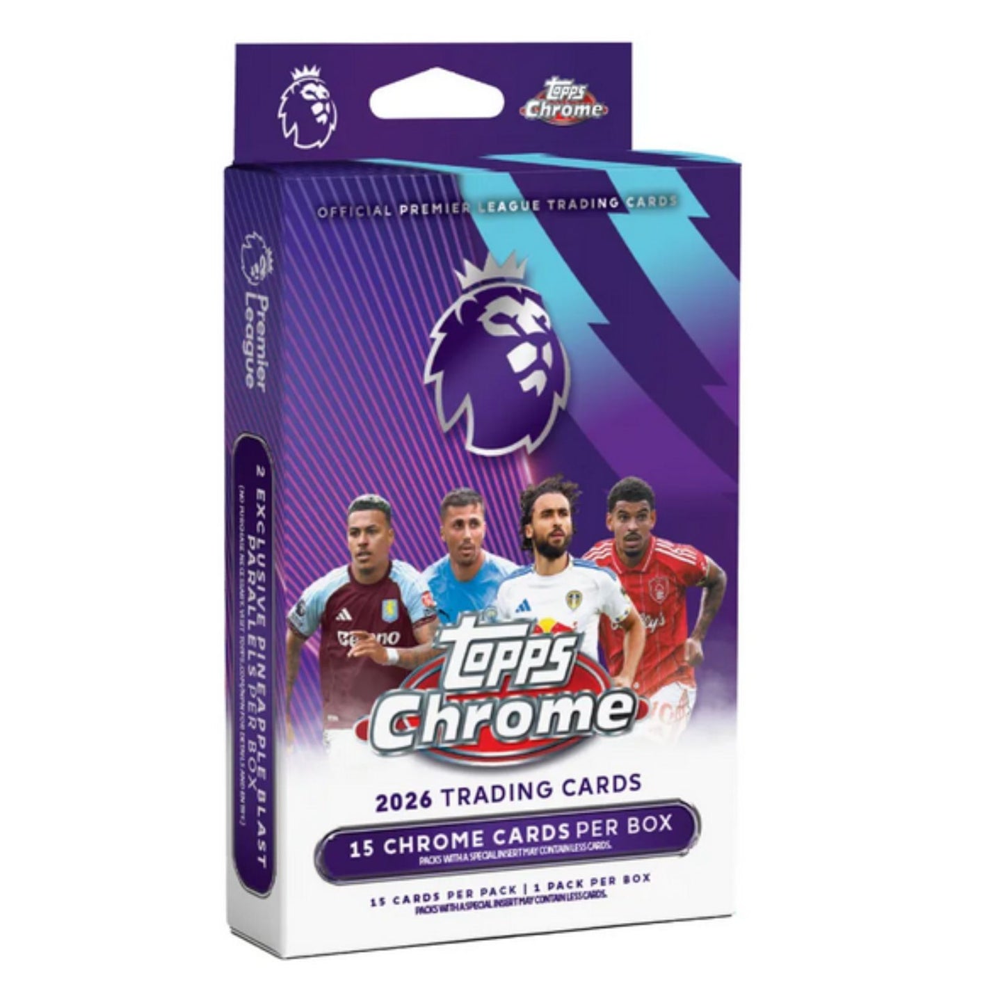 2025-26 Topps Chrome Premier League Hanger Box