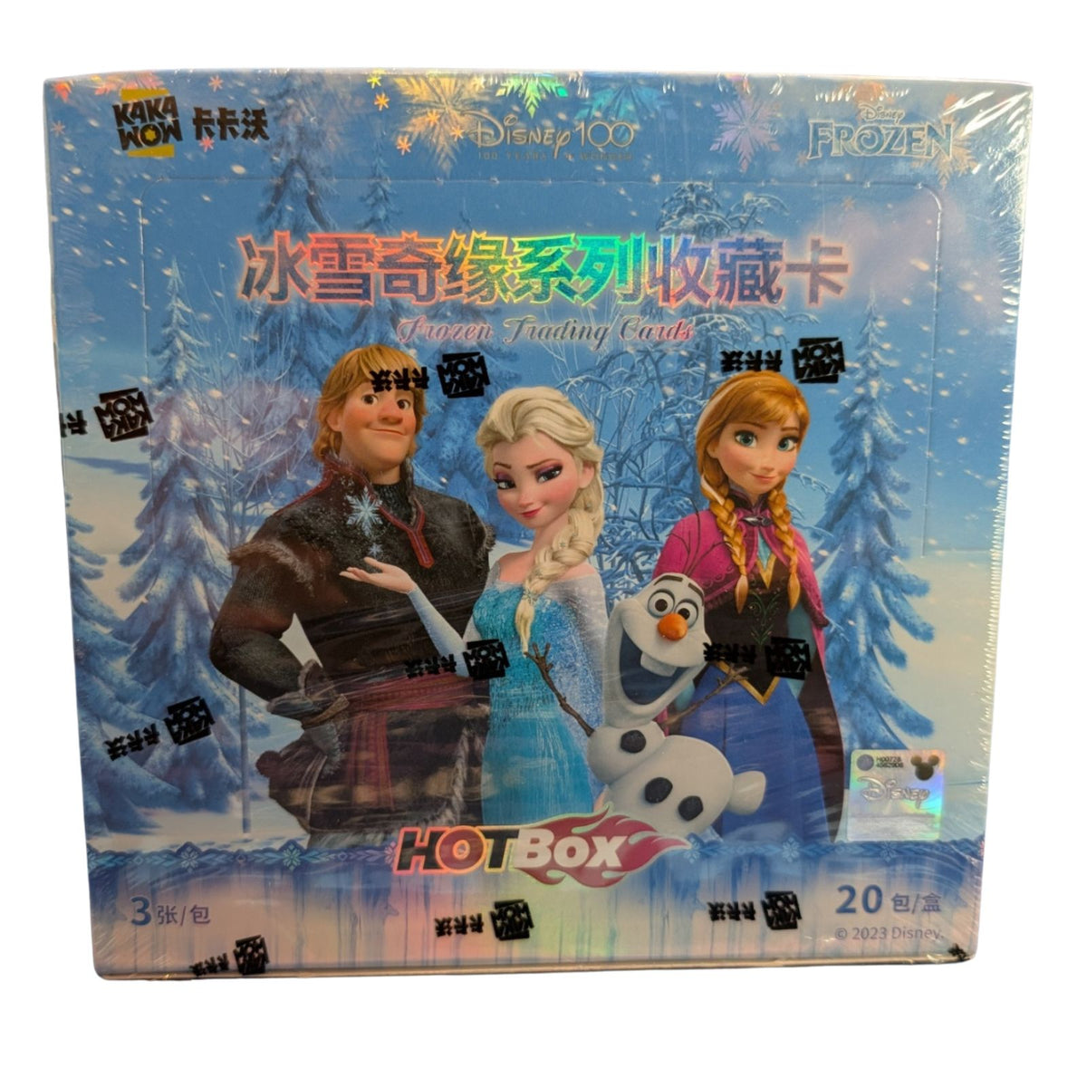 2023 Kakawow Disney 100 Frozen Trading Cards Hotbox