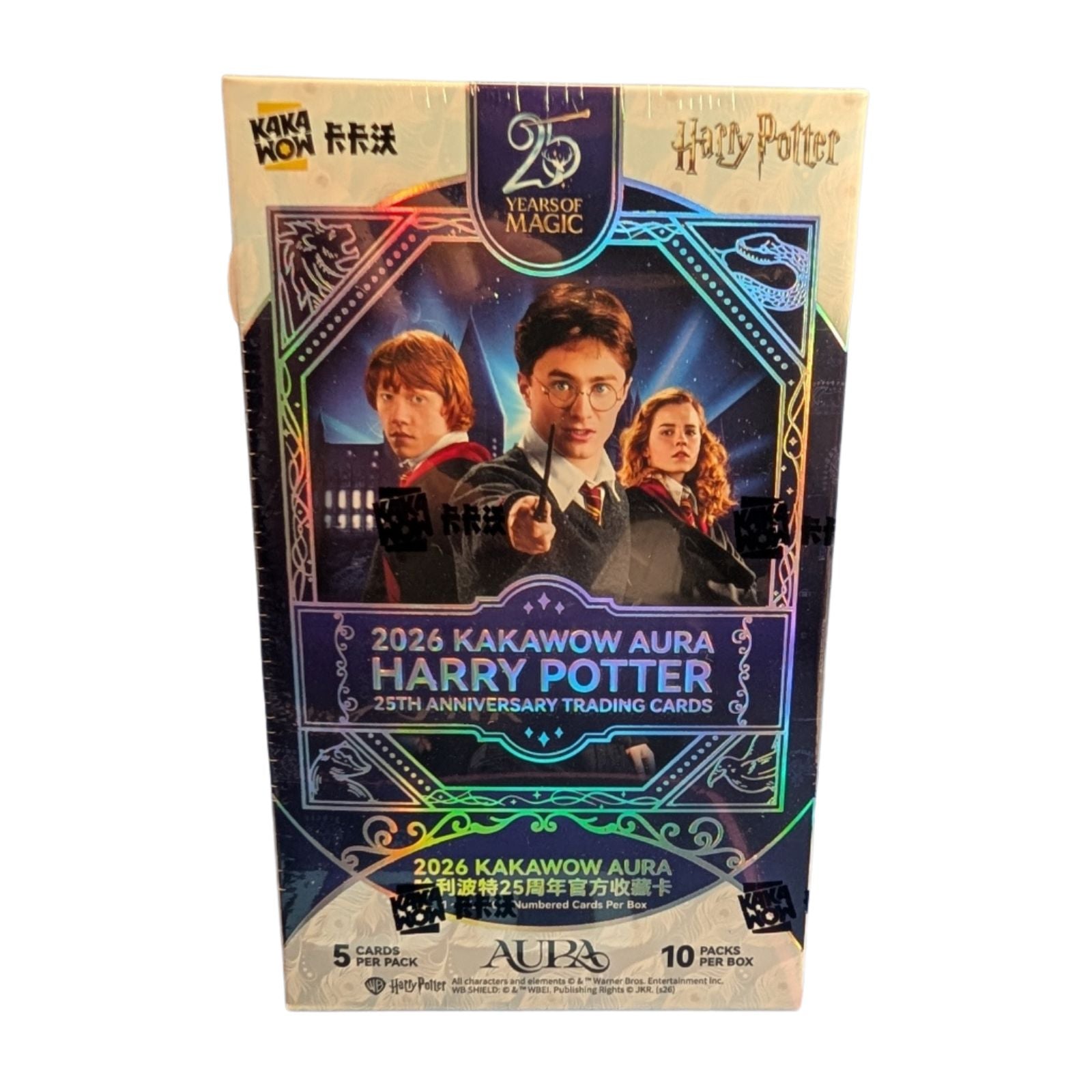 2026 KAKAWOW AURA Harry Potter 25th Anniversary Regular Box
