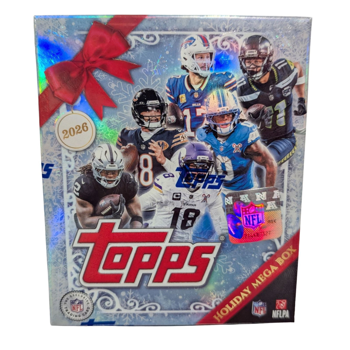 2026 Topps NFL Football Holiday Mega Box