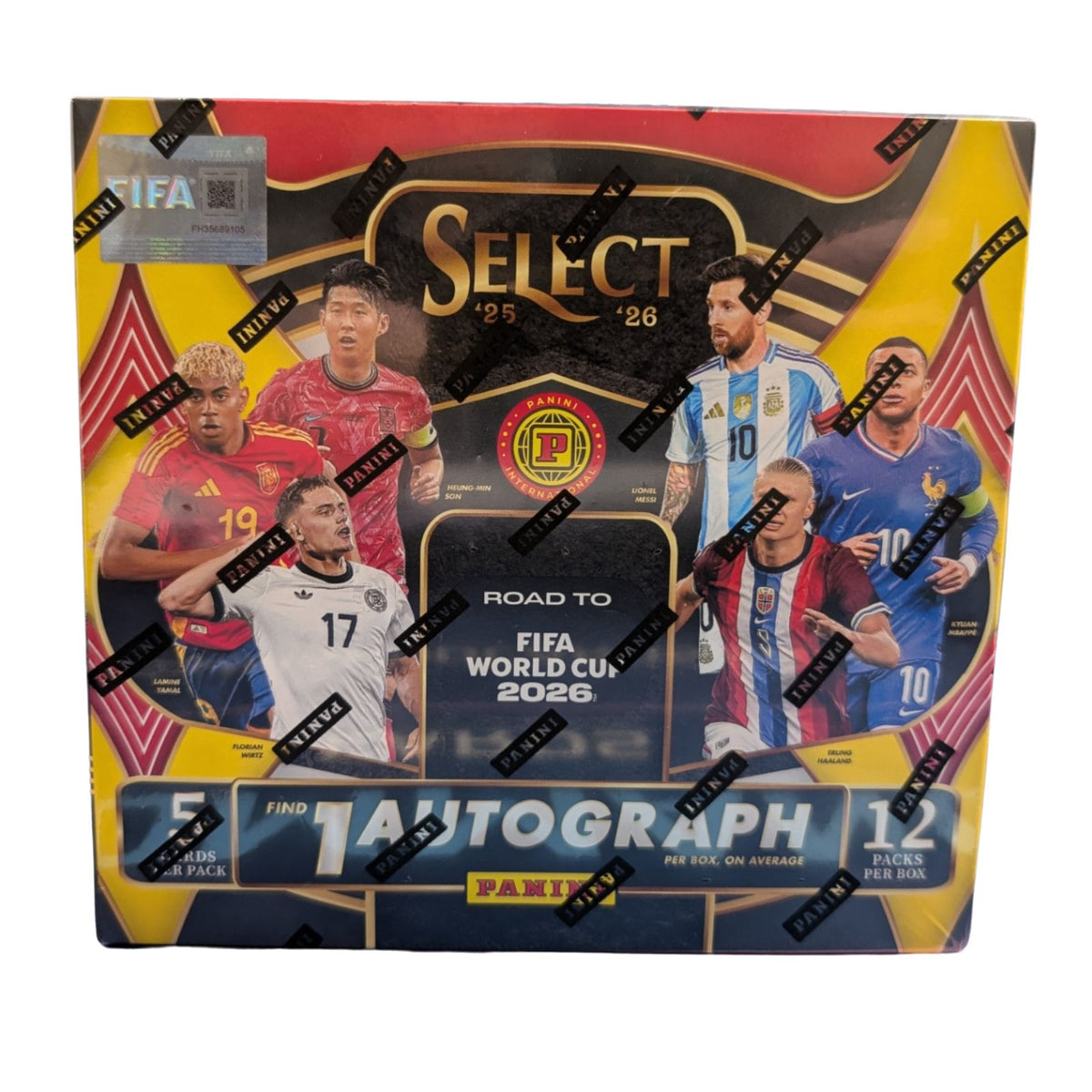 2025-26 Panini Select Road to World Cup International Hobby Box